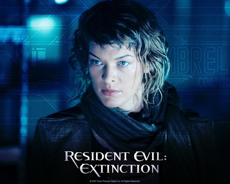 milla, hd, x, games, resident, evil, Resident Evil: Extinction, 720P, extinction, video, Milla Jovovich, art, jovovich