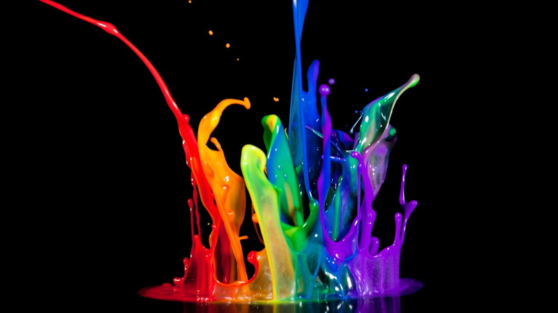 vibrant color, water, mixing, indoors, black background, ink, paint, no people, splashing, abstract, long exposure, pattern, digital art, multi colored
