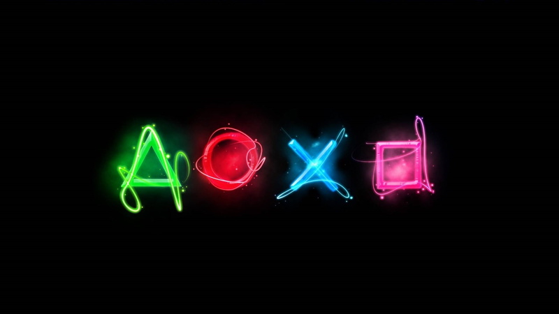 close-up, motion, darkness, lighting equipment, black background, light painting, playstation, green color, illuminated, text, 1080P, no people, neon