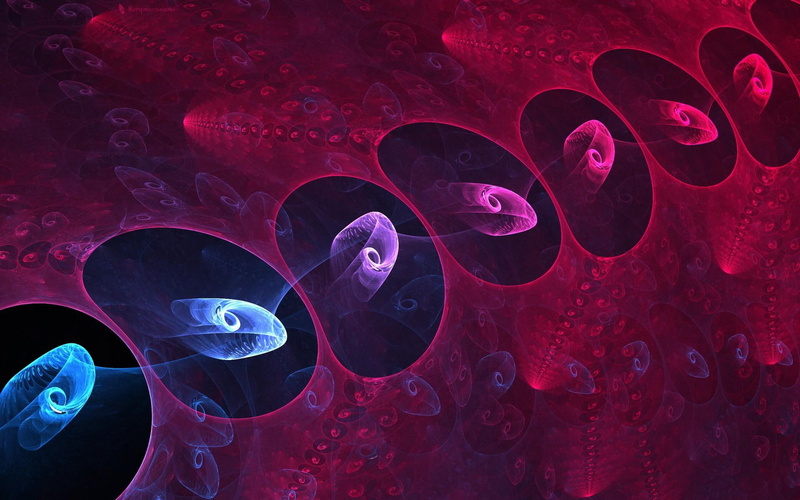 cell, psychedelic, purple, blue, graphics, hd, abstract, digital/artwork, 1080P, pink