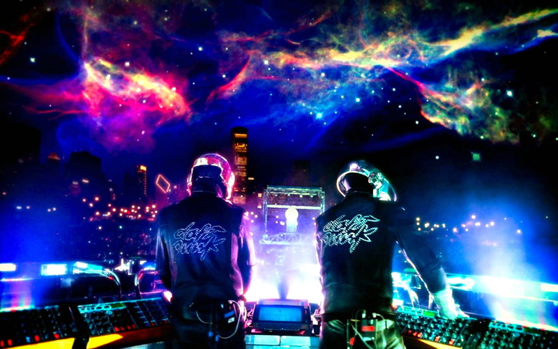 daft, robot, electro, punk, 1080P, house, concert, electronic, disco, poster, dubstep, dance, cyborg