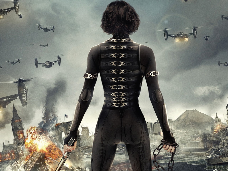 Milla Jovovich, Alice (Resident Evil), Resident Evil: Retribution, Resident Evil, 1080P