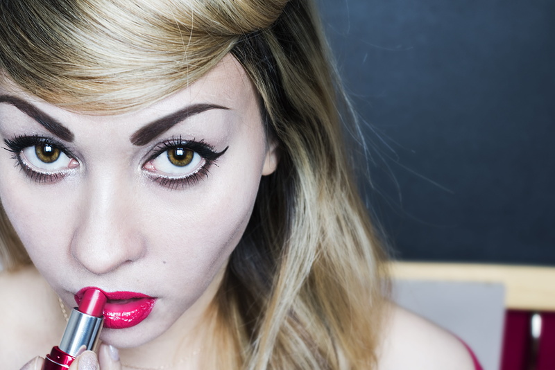 white, human lips, young, luxury, make-up, lipstick, one person, cosmetics, looking at camera, healthy, hair, glossy, real people, young women, lifestyles
