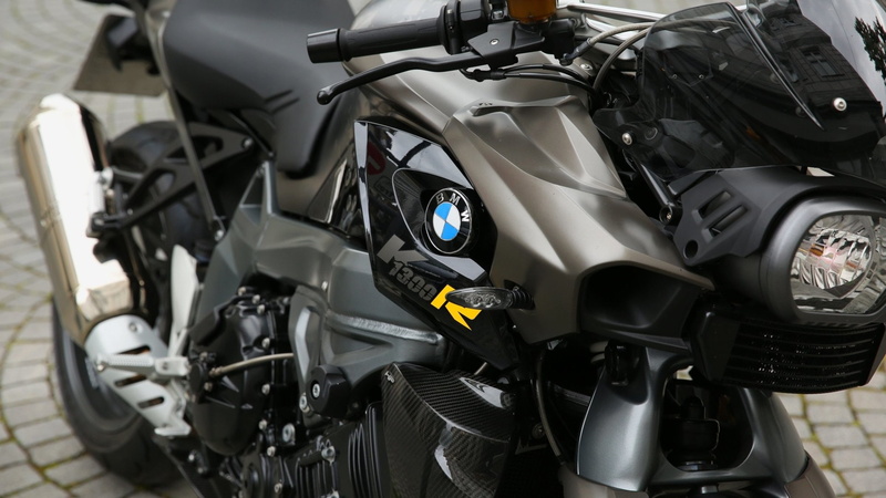 Motorcycle, Bike, BMW K1300R, Close-Up, 1080P, BMW
