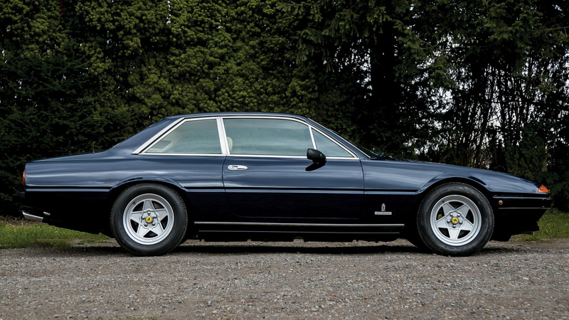 Sport Car, 1080P, Old Car, Coupé, Blue Car, Car, Ferrari, Grand Tourer, Ferrari 400 i