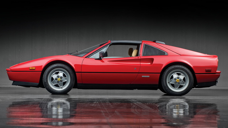 Car, Ferrari, Convertible, Grand Tourer, Red Car, Sport Car, Old Car, 1080P, Ferrari 328 GTS