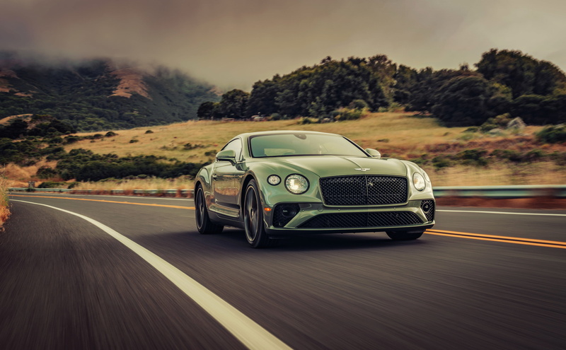 Car, Bentley Continental, Vehicle, Cabriolet, Green Car, 4K, Grand Tourer, Bentley Continental GT V8, Bentley
