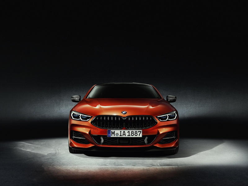 1080P, BMW 8 Series, Grand Tourer, BMW, Orange Car, Car, Vehicle