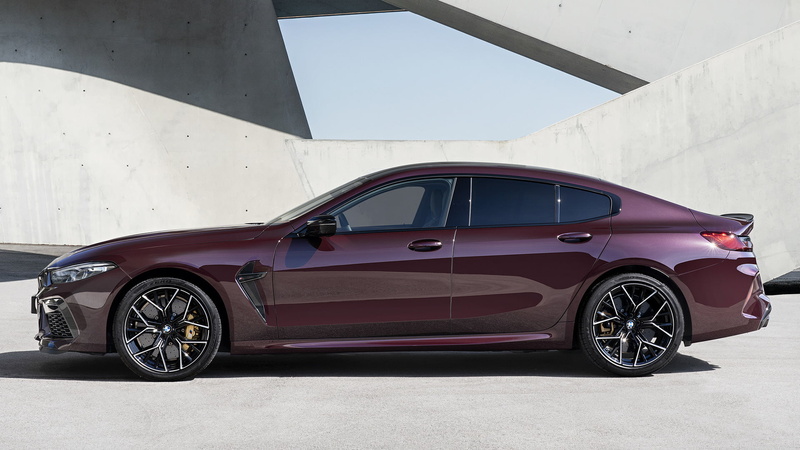 Car, Grand Tourer, Luxury Car, Bordeaux Car, BMW M8 Gran Coupe Competition, 1080P, BMW, BMW M8 Gran Coupe