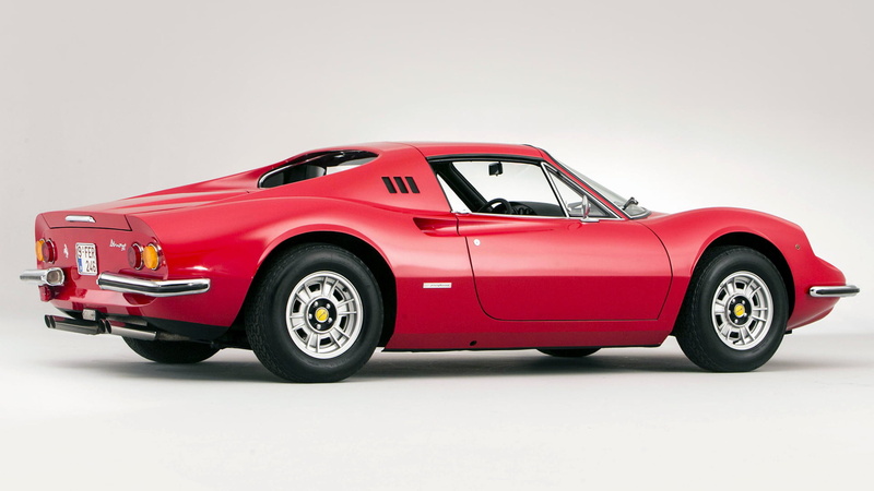 Sport Car, Ferrari, Car, Red Car, Old Car, Grand Tourer, 1080P, Dino 246 GTS, Convertible
