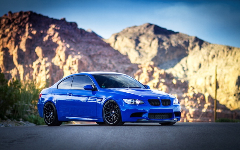 BMW E92, BMW, 1080P, blue cars, car