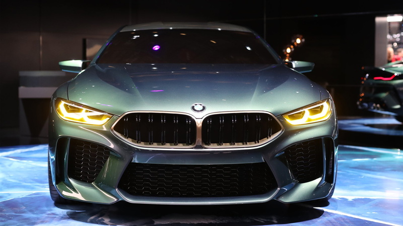 Vehicle, BMW M8 Gran Coupe, BMW, Luxury Car, 1080P