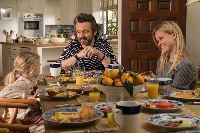 Michael Sheen, smiling, 5K, food and drink, meal, lifestyles, daughter, drink, adult, males, men, morning, mid adult, Home Again, women, females, sitting