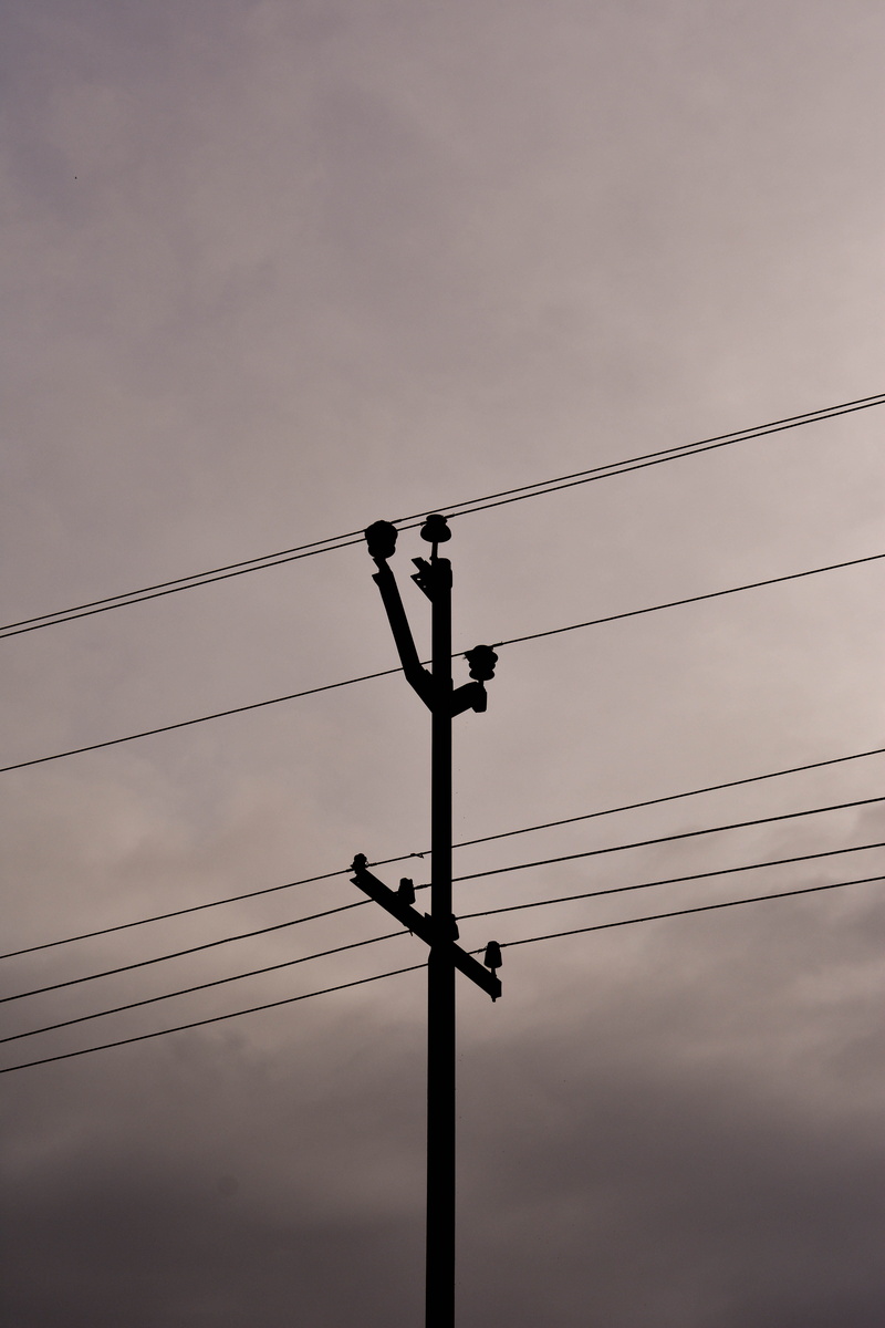 nature, grey, black, complexity, sky, outdoors, no people, dark, sunset, cloud - sky, electricity pylon, pole, technology, dull, silhouette, cloudy, connection