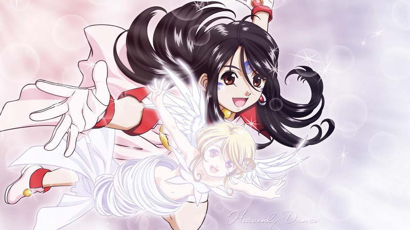1920x1080, dance, anime, 1080P, heavenly, poster, oh, oh my goddess!, goddess