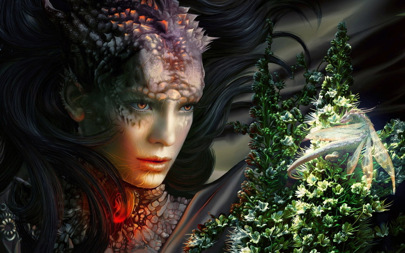 wallpapers, fantasy, women, gd, warrior, fairy, labels, 720P