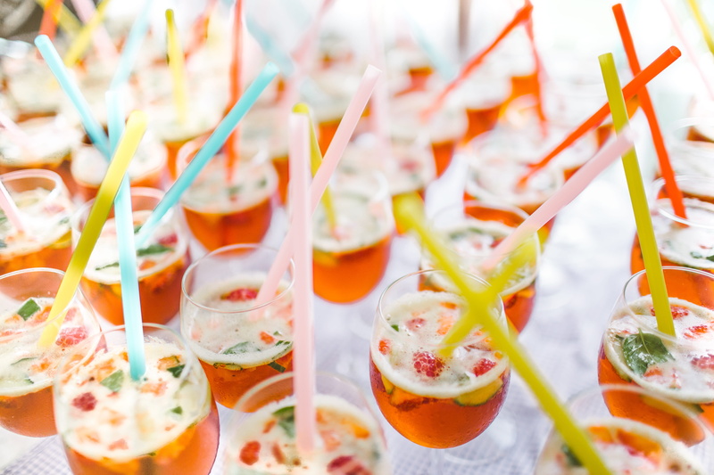 beverage, glass, household equipment, freshness, clear, food, wellbeing, close-up, garnish, ready-to-eat, colour, alcohol, lot, punch, vegetable, dink
