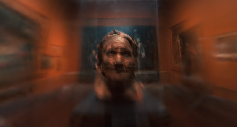 fear, young adult, visual poetry, contemplation, ethereal, person, experimental, shirt, indoors, digital composite, emotion, 5K, reflection, human, headshot