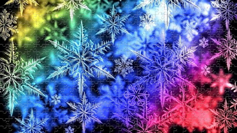 crystal, glare, rendering, abstract, creativity, snowflakes, close-up, no people, glass - material, frozen, nature, light, design, floral, illuminated