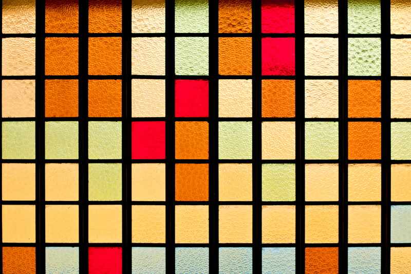 textured, stained glass, yellow, geometric shape, close-up, pattern, glass, multi colored, glass - material, indoors, backgrounds, background image, shape
