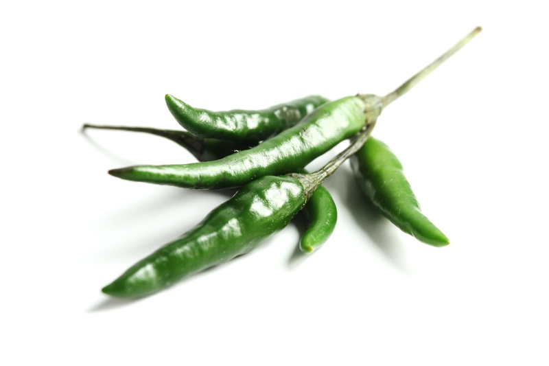 healthy eating, still life, spice, studio shot, fresh, green chili pepper, cooking, hot, 2K, green color, group of objects, food and drink, indoors, eating