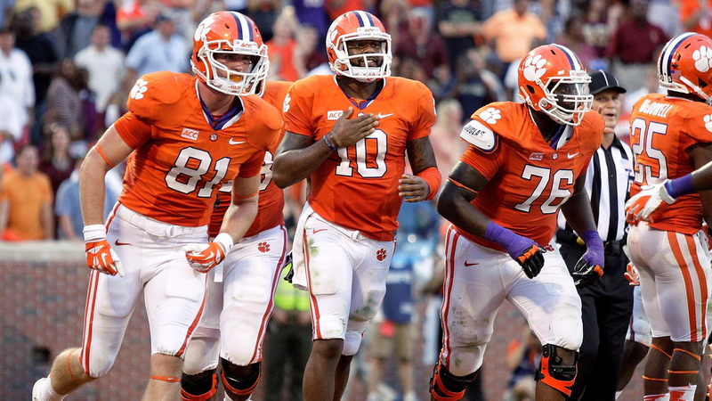 tigers, college, clemson, 1080P, football