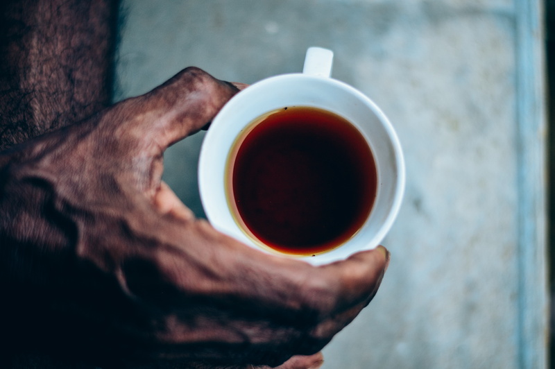 coffee, person, indian, hot drink, tea - hot drink, red, morning, human hand, close-up, food and drink, cup, tea cup, tea, hand, 5K, indoors, holding
