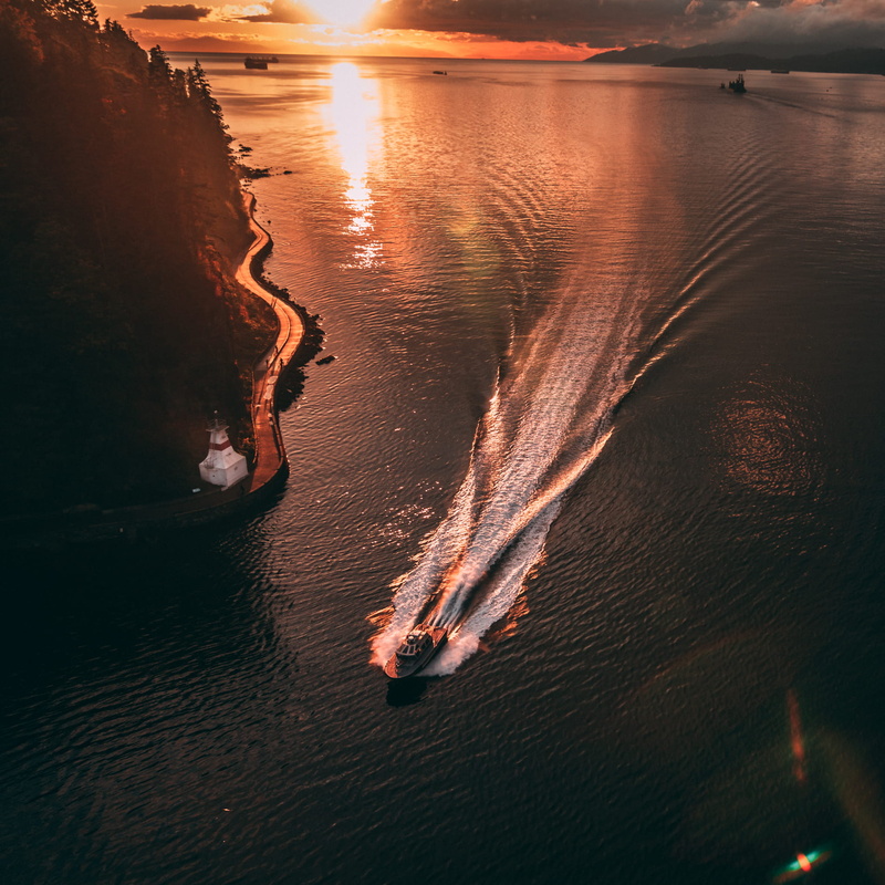 evening, tranquility, golden hour, landscape, cruise, beauty in nature, land, day, nature, scenics - nature, 720P, body, white, sun, outdoors, sea, waterfront