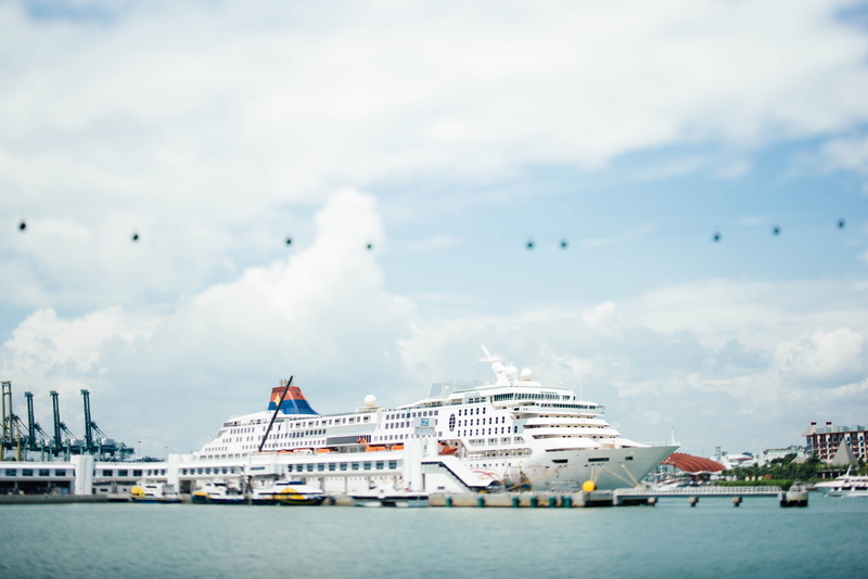 jetty, travel, waterfront, cloud, boat, passenger craft, nautical vessel, blue, harbor, pier, 5K, ocean, outdoors, mode of transportation, no people, commercial dock