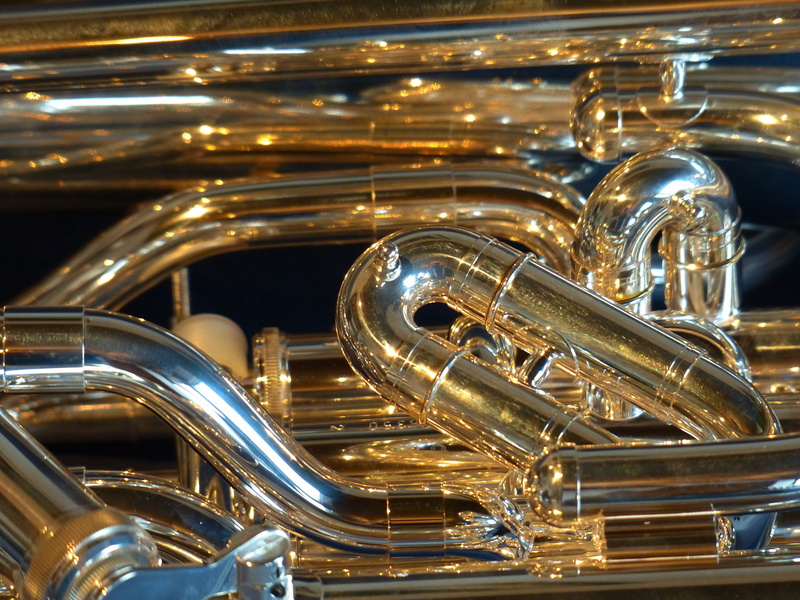 4K, silver, shiny, trumpet, brass instrument, gold colored, saxophone, pipes, no people, gold, brass, metal, classical music, instrument, euphonium, backgrounds