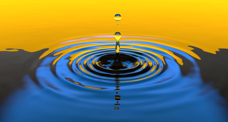 concentric, smooth, purity, wet, clean, flowing water, recreation, quiet, peaceful, silky, motion, physics, flow, water, return, high-speed photography