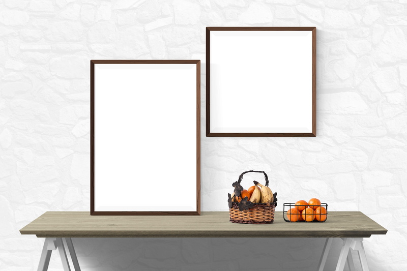 5K, portrait, desk, frame, decor, no people, home interior, template, copy space, photo, still life, paintings, table, stock, container, picture frame