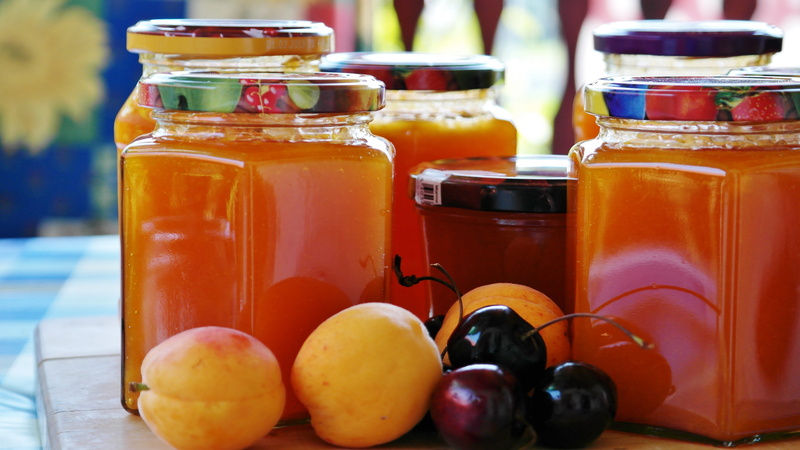 cook, freshness, vegetable, wellbeing, variation, assorted, preserves, indoors, orange, boil down, preparations, still life, jam, 5K, make a, fruit, eat