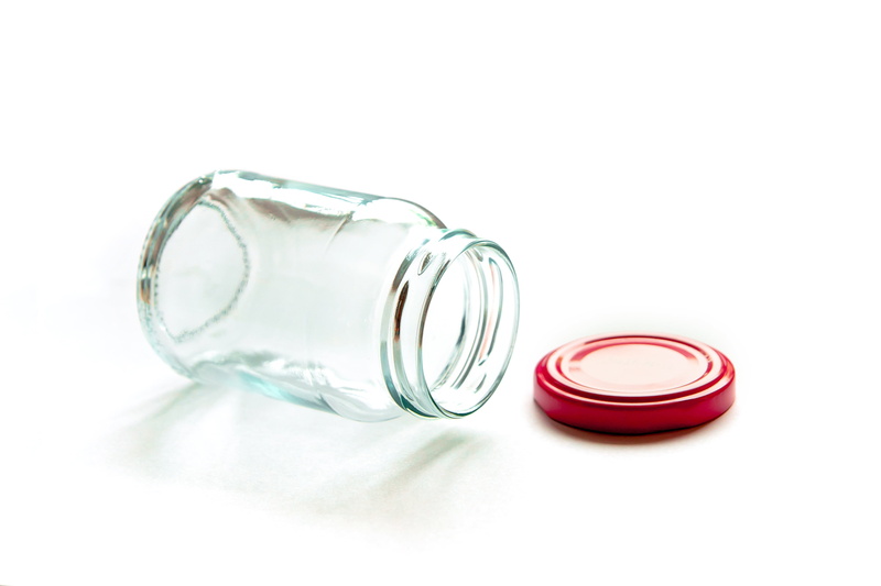 bottle, lid, glass, white, shadow, copy space, food and drink, blank, shine, no people, jar, indoors, clear, white background, cut out, day, transparency