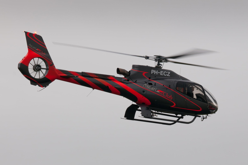 transportation, communication, air Vehicle, 1080P, black, red, mode of transportation, stunt, air, ec130, ph-ecz, mid-air, nature, technology, military
