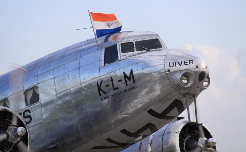 uiver, public transportation, no people, day, aju, plane, government, nature, sky, air vehicle, text, gray, klm, transportation, number, travel, air force