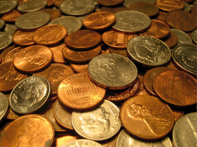 close-up, dimes, indoors, abundance, still life, pennies, gold colored, currency, pile, ten cents, heap, shiny, large group of objects, silver colored