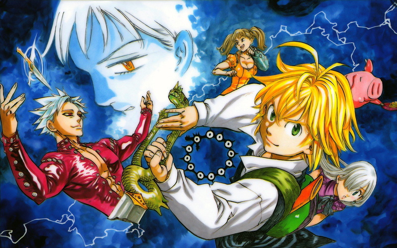 1080P, Fairy King Harlequin, Meliodas, Diane (Sin Of Envy)