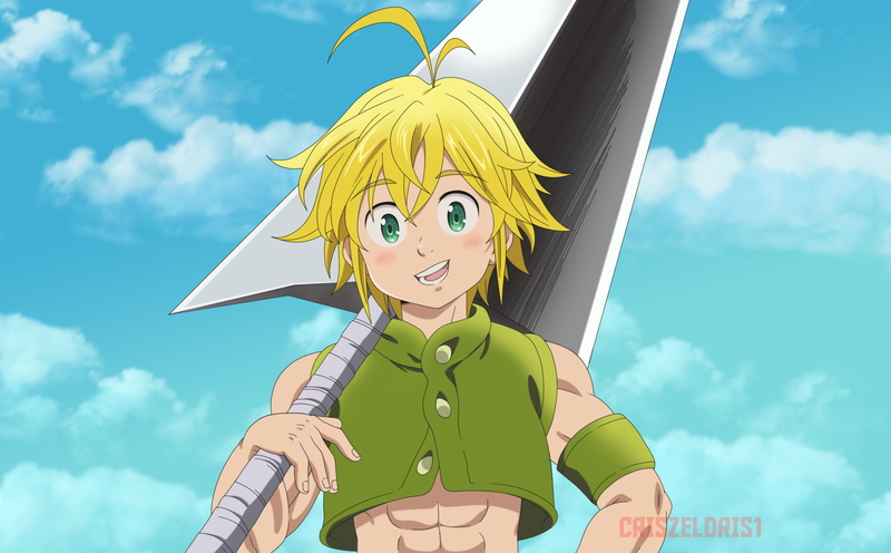 anime, anime boys, meliodas, Nanatsu no Taizai, 2K, Seven Deadly Sins, Meliodas (Sin of Wrath)