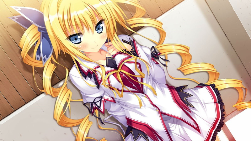 austin, eyes, eufonie, 720P, eve, game, long, otome, koiken, blonde, hair, elaine, blue