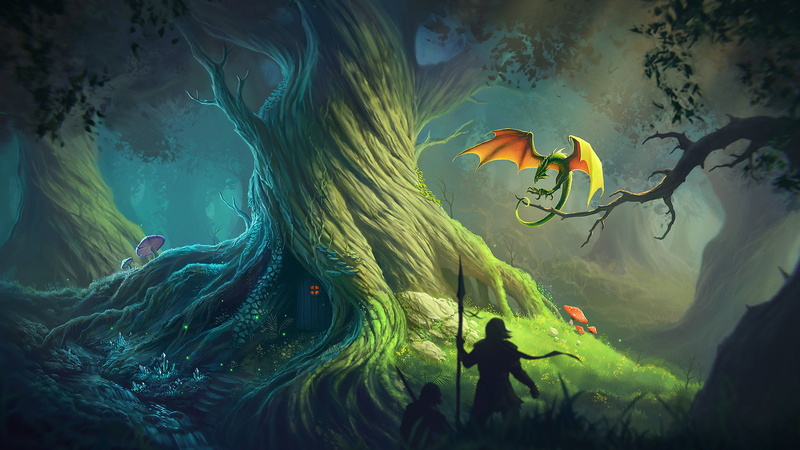 animals in captivity, group of animals, animal, swimming, beauty in nature, undersea, forest, animals in the wild, school of fish, underwater, digital art