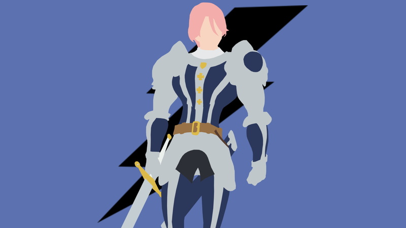 Pink Hair, communication, Anime, nature, Sword, clear sky, low angle view, no people, Belt, studio shot, human representation, Gilthunder (The Seven Deadly Sins)