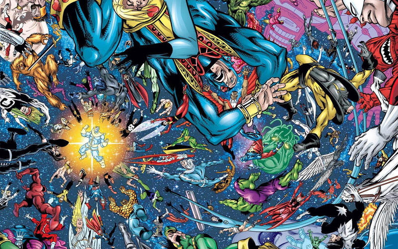 characters, captain america, hulk, comics, 1080P, cartoon, flash, marvel, 1920x1200, illustratoin