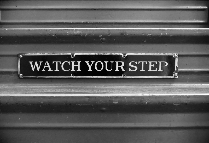 capital letter, text, risk, black, hazard, close-up, western script, car, protection, black and white, staircase sign, 1080P, number, watch your step