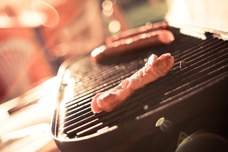 wood - material, 4K, focus on foreground, barbecue, indoors, musical instrument, string instrument, close-up, art and craft, food, Sausages, arts culture and entertainment