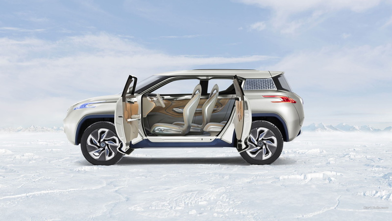 vehicle, 1080P, Nissan TeRRa, Nissan, silver cars, car, car interior