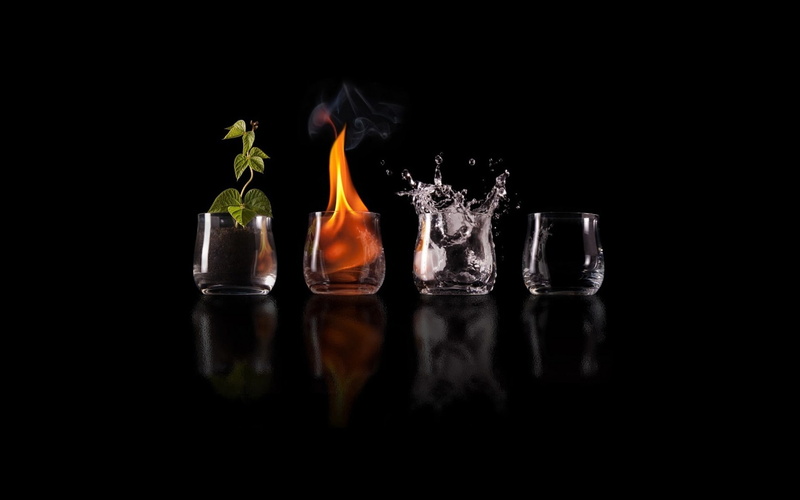 planet, life, air, glass, terra, shot, fire, water, earth, 1080P, pieces, glasses