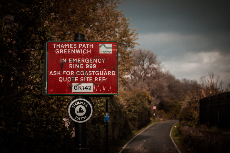 no people, notice, emergency, transportation, western script, plant, text, direction, ring, sign, refrigerator, information, red, guidance, information sign