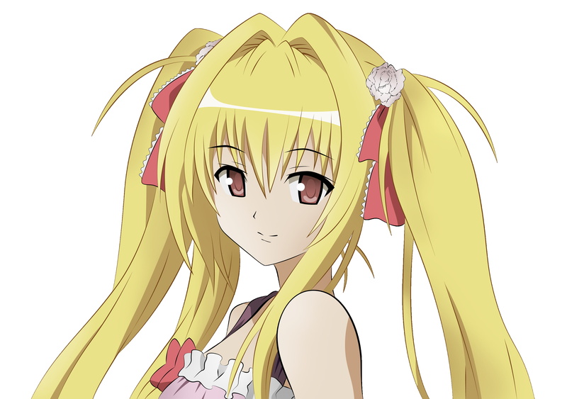 clothing, anime girls, mask, yellow, representation, portrait, Golden Darkness, disguise, front view, spirituality, twintails, obscured face, 2K, sky