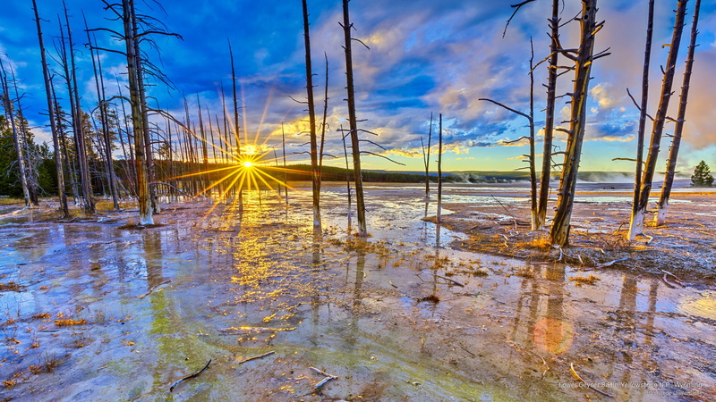 National Parks, p, n, geyser, lower, basin, wyoming, yellowstone, 2K